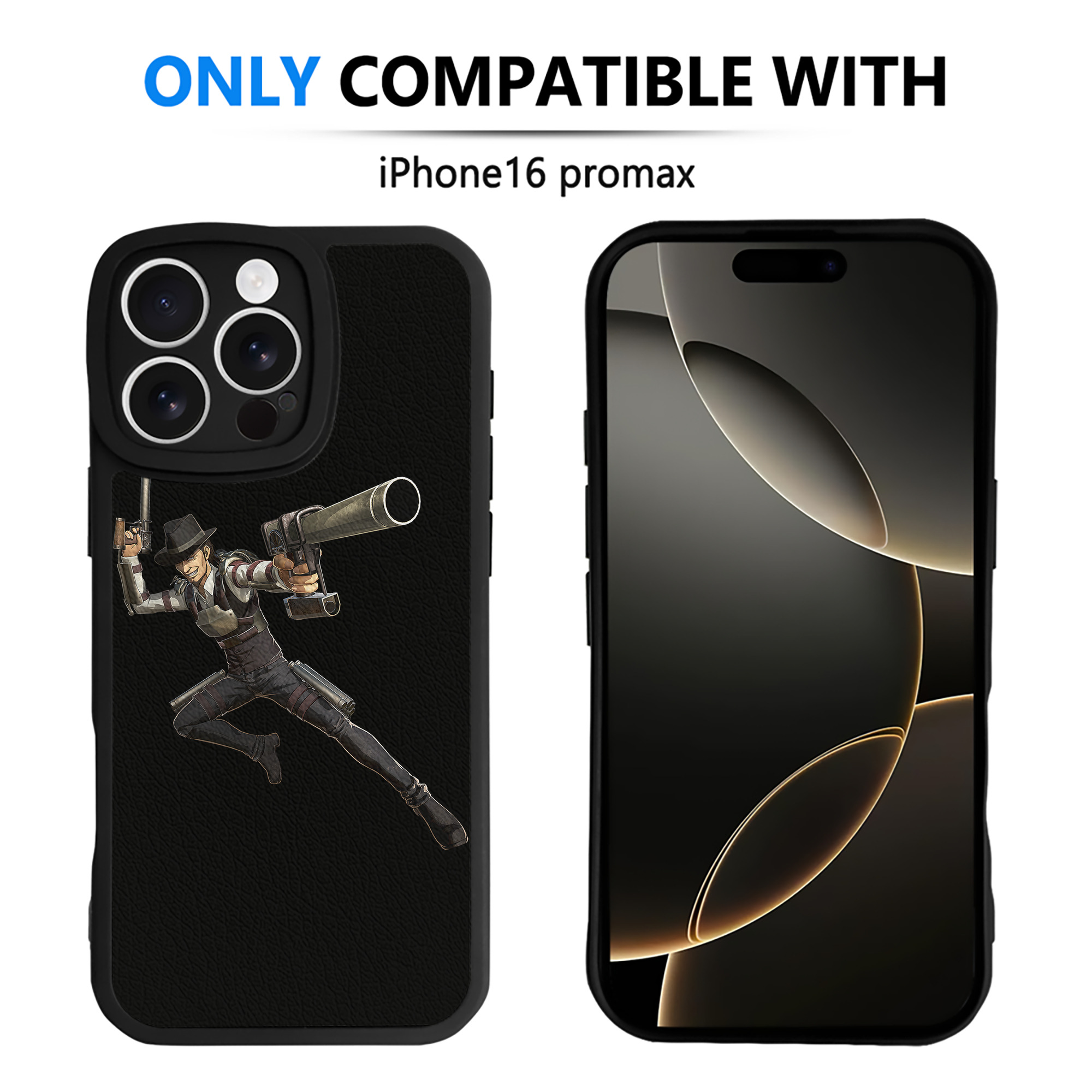 （画像用） 進撃の巨人 Attack on Titan 【iPhone 16シリーズ対応】シリコンスマホケース（レザー調） 材質：シリコン